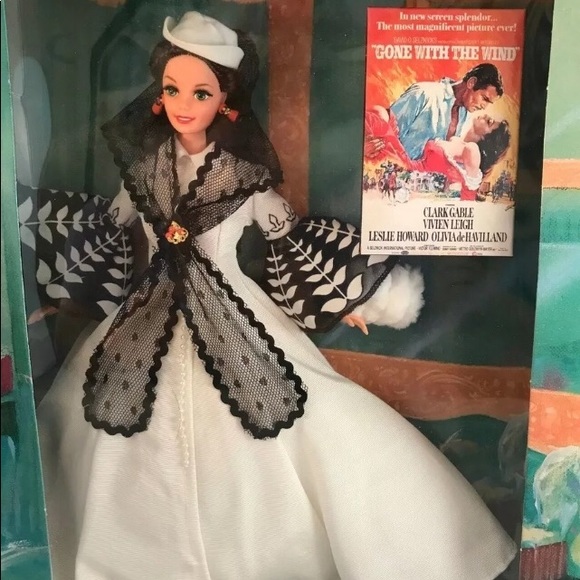 VTG Hollywood Legends Gone With The Wind Barbie - Picture 3 of 5
